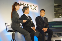 トークセッションを行った友原CE、トヨタチーム トムス舘監督