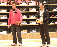 松坂大輔、桑田真澄