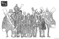 綴じ込みポスター　（C）尾田栄一郎／集英社・フジテレビ・東映アニメーション　（C）「2009 ワンピース」製作委員会