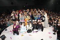 capsuleと記念撮影 ＠ラフォーレミュージアム原宿