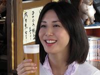 『キリン一番搾り』TVCMカット画像　松嶋菜々子