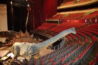 会場のメイキング風景