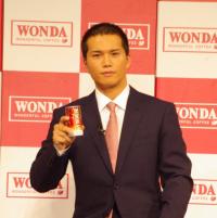 『ワンダ』新CM発表会に出席した市原隼人