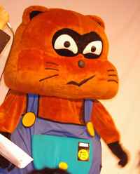 KYOURAKUマスコット　たぬ吉