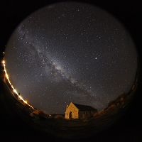 『FURUSATO　～宇宙からみた世界遺産』 (C)2010 科学技術振興機構(JST) 日本科学未来館・TBSビジョン