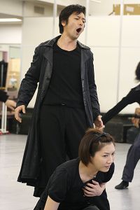 ミュージカル『エリザベート』帝国劇場稽古場での稽古の様子