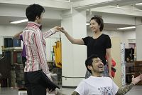 ミュージカル『エリザベート』帝国劇場稽古場での稽古の様子