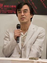 新国立劇場演劇『ヘッダ・ガーブレル』製作発表会見より。益岡徹