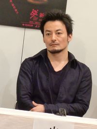 新国立劇場演劇『ヘッダ・ガーブレル』製作発表会見より。山口馬木也