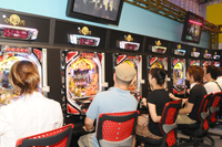 「びっくりぱちんこ 爽快 水戸黄門2」会場　撮影：森田真理