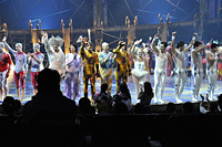 『ZED』100万人達成　(c)2010 Cirque du Soleil Inc.
