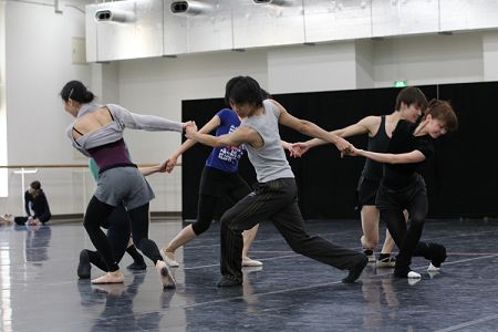 公開リハーサルにて。撮影：Kiyonori Hasegawa