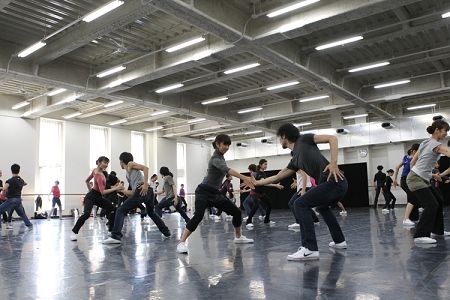公開リハーサルにて。撮影：Kiyonori Hasegawa
