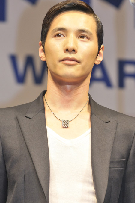 ウォンビン　撮影:杉山正直