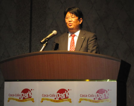 コカ・コーラ パークの生みの親、日本コカ・コーラ株式会社の江端浩人