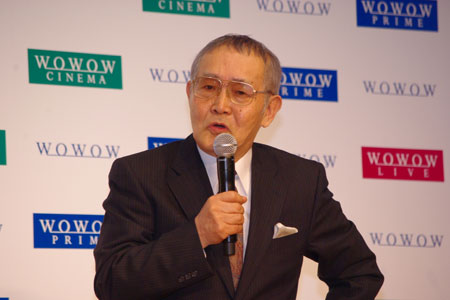 WOWOW 新ブランド発表記者会見より。石橋冠
