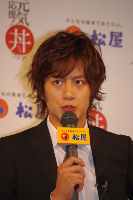 新CM記者発表会より。溝端淳平