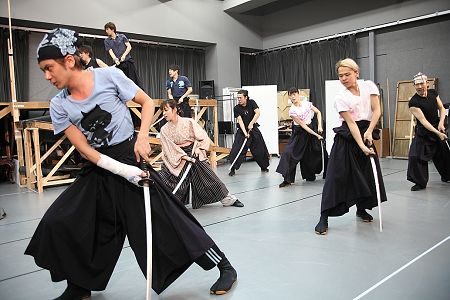 公開稽古より 撮影：星野洋介