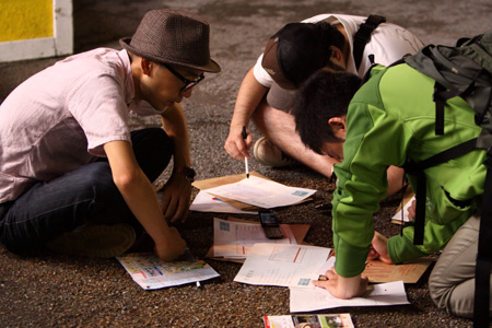 過去のリアル脱出ゲーム「夜の遊園地からの脱出」　