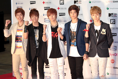 SHINee(レッドカーペット)
