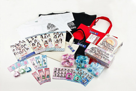 「AKB48 OFFICIAL SHOP HARAJUKU」グッズ