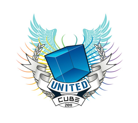 「UNITED CUBE」ロゴ