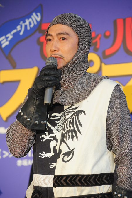 会見より　池田成志　撮影：源　賀津己