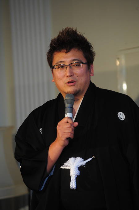 会見より　福田雄一　撮影：源　賀津己