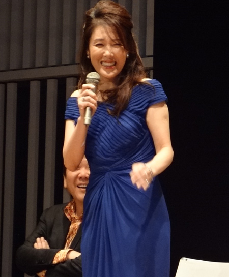 第三舞台　封印解除＆解散公演『深呼吸する惑星』会見より　筒井真理子
