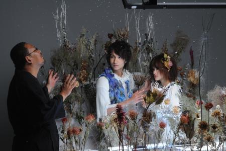 『有毒少年』チラシ撮影現場より　撮影：源　賀津己