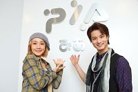左から、濱田めぐみ、田代万里生