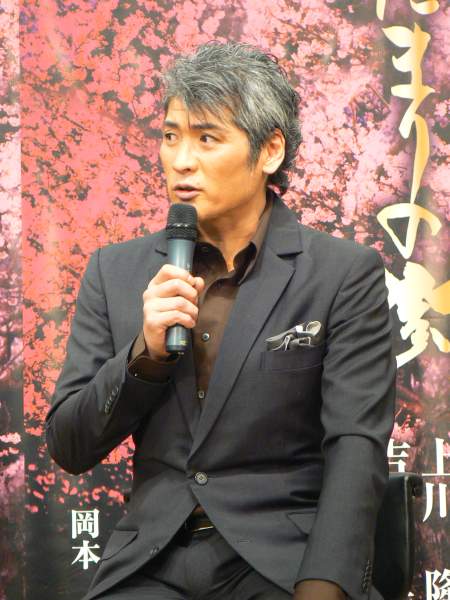 『陽だまりの樹』制作発表より　吉川晃司