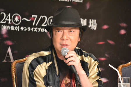 製作発表より、古田新太