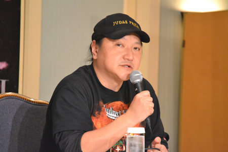 製作発表より、いのうえひでのり