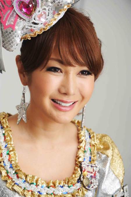 『ブラスト！』サポーターに就任したはるな愛　撮影：中川有紀子