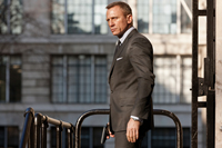 ジェームスボンド 007 スペクター」でダニエル・クレイグ演じるジェームズ・ボンド
