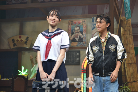 『ボクの四谷怪談』　左から栗山千明、勝地涼