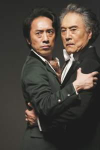 左より筧利夫、平幹二朗　(撮影：西村康)