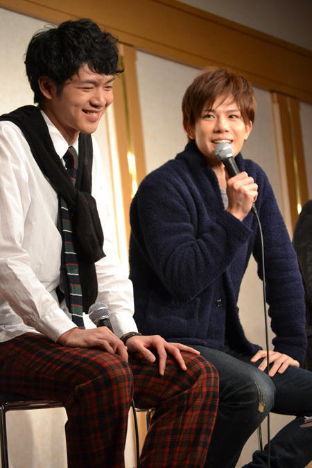 左から、松下洸平、柿澤勇人