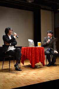 トークイベントより。左から、行定勲、中川右介