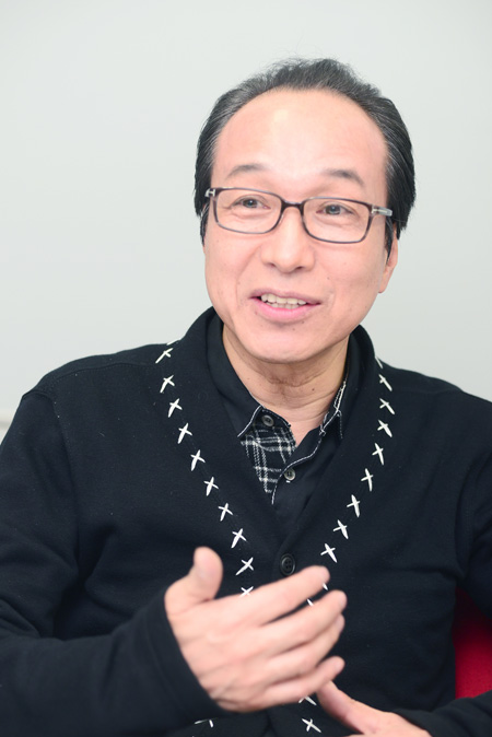 小日向文世　ヘアメイク：西岡達也（Vitamins）　　撮影：源賀津己