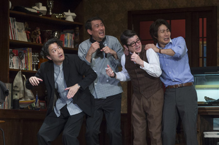 『趣味の部屋』、公開舞台稽古より　　撮影：引地信彦