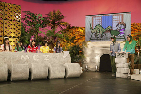 4月20日(土)オンエア。フジテレビ『ももいろダイナソーZ』