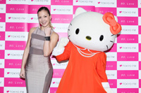 土屋アンナとハローキティ