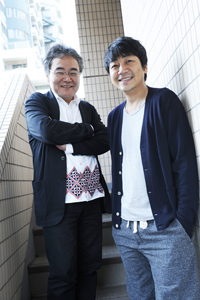 左から、岩松了、大森南朋　　撮影：源 賀津己