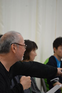 舞台『非常の人　何ぞ非常に～奇譚・平賀源内と杉田玄白～』稽古場より