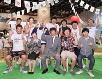 開校記念特別授業に登壇した芸人たち