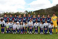 Aグループ2位となった岡山湯郷Belle　(C)J.LEAGUE PHOTOS