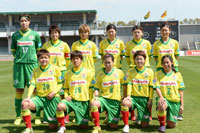 Bグループ2位となったジェフユナイテッド市原・千葉レディース　(C)J.LEAGUE PHOTOS