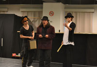 a new musical『SONG WRITERS』稽古場より。植原卓也、平野良、コング桑田
